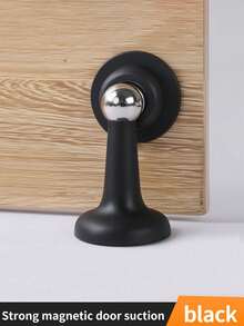 1 pezzo Fermaporta magnetico, Fermaporta magnetico forte - Design senza foratura, antivento e insonorizzato, materiale plastico durevole, opzionale nero/bianco/grigio, adatto per la protezione delle porte di casa, ufficio, bagno - Fermaporta - Visualizzare 8
