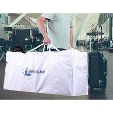 Bolsa de Almacenamiento Extra Grande - Bolsa Resistente 45x22x16 Pulgadas 114x56x41 cm de Gran Capacidad con Capacidad Máxima de Carga de 45 kg - Tela Tejida de Polipropileno Resistente a Desgarros - Juego de 2 unidades  extragrande - Ver 7