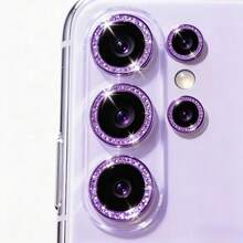 Arvin Camera Lens Protector Film, Compatible With Galaxy S26 Ultra S26 Plus S26 S25 Ultra S25 Plus S25 FE S24 Ultra S24 Plus S24 A57 A37 Galaxy Z Flip7 Flip6 Flip5 Fold7 Fold6 Fold5, 1 Set - Purple - View 24
