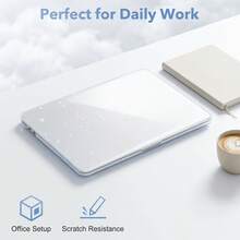 2026新款閃亮筆電保護殼適用於Macbook Neo 13吋 A3404 100%匹配原廠配色 防刮易安裝 A18 Pro 霓虹保護殼 閃耀靛藍、柑橘、腮紅配色 - 彩色 - 查看 4