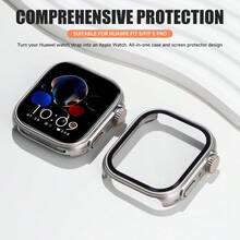 1pc Compatible With Huawei Watch Fit5/ Fit3 Smartwatch Change To Ultra Screen Protector Compatible With Huawei Watch Fit5Pro PC Case+Glass Accessories - Fit5pro - View 12
