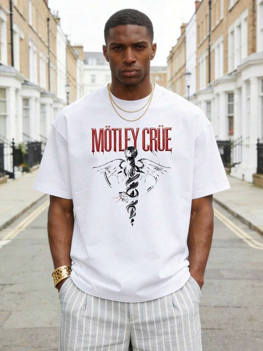 Men's Casual Summer T-Shirt | Crew Neck, Short Sleeve, Soft Fabric | | I Don't Seem To Care At Street Style, Men's T-Shirts, Men's Shirts - 白色 - 查看 1