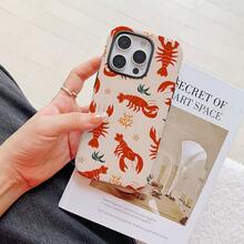 24-Hour Shipping (Germany/Italy/France/Spain) – Phone Case: Red Lobster Protective Case – Double-Layer Hard PC Shockproof Back Cover – Compatible With IP 11/12/13/14/15/16/17 Pro Max/Plus/SE/Air – Compatible With Galaxy S21/S22/S23/S24/S25 Ultra - 1 Image - View 1