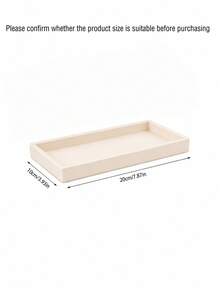 Minimalist Silicone Decorative Tray, Vanity Organizer For Bathroom Counter, Perfume, Cosmetics, Jewelry, Candles, Keys & Small Essentials, Tray For Kitchen, Bedroom, Coffee Station, 7.8''/11.8'' Available - Multicolor - View 11