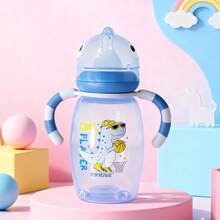 1件 150ml/270ml 卡通恐龍嬰兒奶瓶,雙把手,透明刻度,PP材質,防摔,適合日常使用,適合生日節日禮物 - 彩色 - 查看 13