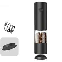 2pcs/Set Electric Salt And Pepper Grinder Set, USB Rechargeable With Warm LED Light, Adjustable Coarseness, Large Capacity Automatic Salt And Pepper Mill For Kitchen, Dining Room, Outdoor Use - Multicolor - View 18