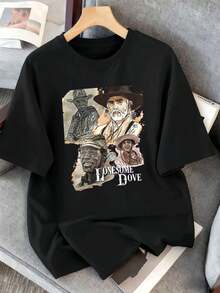 T-shirts för män - Svart - Visa 2