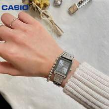 Casio LTP-V007D-2E Ladies Blue Dial Stainless Steel Quartz Watch,30M Waterproof Slim Band Casual Daily Student Wristwatch - one-size - View 1