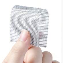 Self-Adhesive Mesh Window Repair Tape, Waterproof Tear-Resistant Insect Screen Patch, Strong Adhesive For Cloth And Screens, Suitable For Dorm Room/Curtain Window Repair. Kitchen. Before Use, Make Sure To Clean The Dust Around The Opening Thoroughly. - Roll - View 10