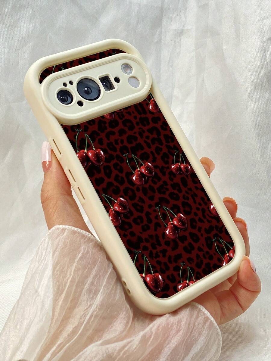 TJ114 Cherry Bow On Leopard Print Fully Enclosed For Drop Protection And Slip Resistance Features Angel Eye TPU Soft Case For A38 A18 A15S A16S A17K A54 A58 A5i A5 Pro A5X A60 A74 A79 A57 A78 A35 A53 Find X8 Reno7 10 12 11 13 14 Pro 4F 11F 12F 12FS 13F 14F 4Z 5Z 6Z 7Z 8Z For Redmi 12 13 9C 10C 12C 13C 14C Note 9 10 11 12 13 14 Pro 10S 11S 12S 14S For Poco M6 M7 X7 For Honor X9C Magic7 Lite For Galaxy S26 Ultra For Pixel 7 For V30 Lite For Phone Case - 白色 - 查看 1