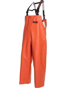 Grundens Men's Herkules Professional-Grade Bib Pant Waterproof Adjustable Fishing Bibs Inshore Fishing Tackle With Soft Plastic Lures Fish Lip Gripper - 綠色 - 查看 3