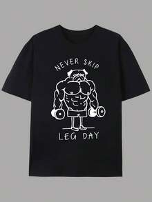 Men T-Shirts - Black - View 3