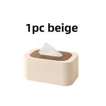 1pc Tissue Box Cover, Square Tissue Box Holder, Napkin Box, Tissue Box, Tissue Box Stand, Box-Shaped Dispenser, Suitable For Bathroom, Living Room, Office, Bedroom - View 11
