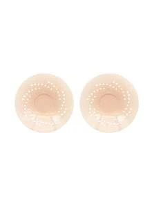 Cubrepezones de silicona ultra finos reutilizables para mujer en verano, almohadillas invisibles para el pecho, sujetador adhesivo, sujetador sin tirantes, anti-transparencia de pezones, lavable, adecuado para vestidos de novia, vestidos de gala, vestidos - Multicolor - Ver 8