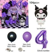 BUTTBILL Large Balloon Arch Set With 3D Shaped Balloons And Assorted Colors And Sizes Of Latex Balloons, Suitable For Birthday Parties And Other Occasions, Creating A Cheerful Atmosphere - View 20