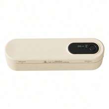 Automatic Vacuum Sealer, Type-C 1500mAh, Includes 10 Bags, 40W, 60KPa Suction, One-Touch Operation, Can Seal Textured/Smooth Bags/Canisters, Suitable For Wet/Dry Foods, Home/RV/Camping - Milky White - View 11
