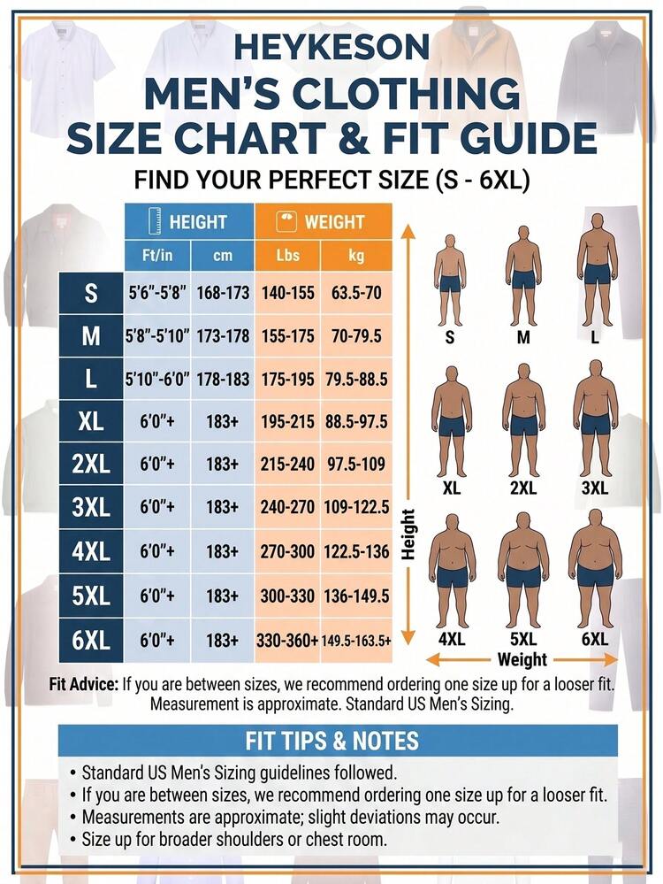 HEYKESON Calça Branca de Perna Larga Plus Size Masculina, Calça