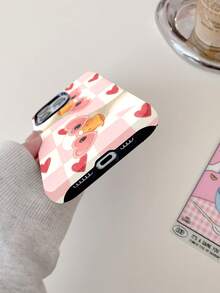 Capa de Telefone Ins Sweet Cool Fashion Glasses Duck Compatível com Apple 17ProMax IPhone17Air/16Pro Niche Fofo 15/14/13/12/11 Cobertura Total Anti-Queda Estilo Coreano Feminino Desenho Animado Filme Capa Protetora 2-Em-1 - Invólucro de filme 2 em 1 - Visão 5