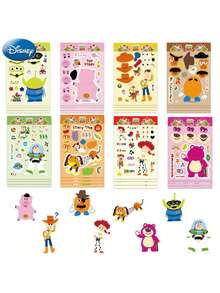 50PCS Disney Officially Licensed To Y Story Character Collection Q Version Cartoon Vinyl Stickers For Mugs Books Luggage Pen Holders Phone Cases For Dad Mom Grandparents Siblings Best Friend Funny Gifts Buzz Light Year Slinky Dog Mr.Potato Head Alien - Multicolor - View 15