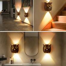 LED Motion Sensor Wall Lamp, Wiring-Free Wall Sconce Decor Lamp Lighting, Eye-Protecting LED Wall Light, Battery-Powered Night Light, Energy-Efficient, Suitable For Corridors, Bathrooms, Bedrooms, Kitchens, Home Decor, Living Room Decor - Multicolor - View 9