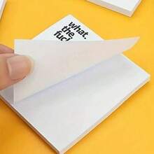 Funny Sarcastic Sticky Notes, Minimalist Black Text Memo Pad, Suitable For Daily Reminders, Study To-Do Lists And Random Ideas, Perfect For Students, College Students, Dorms And Office Use Back To School Stationery - one-size - View 8