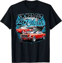 Camiseta Retro Clásica de los Chevys Bel TriFive de los años 50, 55, 57 y 90 - Negro - Ver 1
