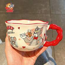 TOM AND JERRY. 正版聯名陶瓷馬克杯 情侶咖啡牛奶杯 生日禮物 - 彩色 - 查看 4