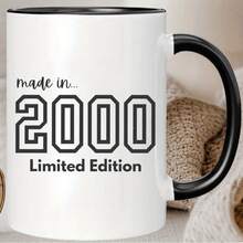 [Se envía en 24 horas a nivel local en México]Taza de cerámica negra de edición limitada para el 2000º aniversario - Taza de café de cerámica de estilo clásico - 1 - Ver 4