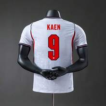 2026 World Cup Classic White Red England Home Jersey With Bellingham Kane Custom Numbers Breathable Quick Dry Soccer Tee - 4號 - 查看 5