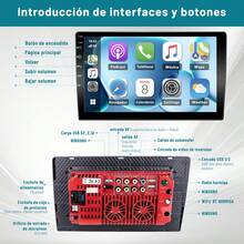 2din Wireless Touchscreen Car Stereo With CarPlay, 10-Inch IPS Android Auto Stereo, Bluetooth, Mirrorlink, Camera, EQ, FM, And USB Car Audio - A - View 9