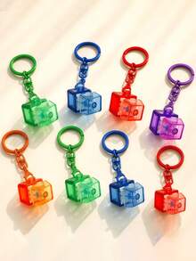 Single Bond,Fidget Keyboard Keyring,Pressing Keyring Helps Adults Relax,Improve Focus.Fun Finger-Press Key Ring,Car Key,Bag Charm Accessories,Gifts. - Multicolor - View 3