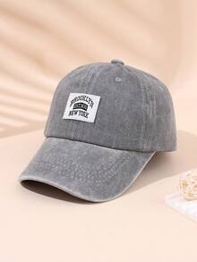 1 Stück Kinder Vintage Baseball Cap, verstellbare weiche Oberseite mit Brooklyn New York Emblem, Jungen Mädchen Outdoor Lässig Baseball Cap - 1PC - Übersicht 6