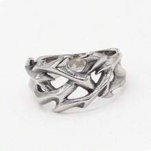1pc Hot-Selling Minimalist Fashion Stainless Steel Ring Jewelry For Women And Men, Suitable Gift For Dad, Mom, Colleagues, Friends, Father's Day - Black - View 13