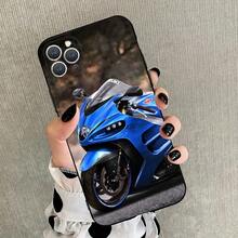 Car Phone Case For Suzuki Hayabusa GSX 1300 R, Compatible With 15, 14, 13, 12, 11, Plus, Pro Max, XS, X, XR, SE, Mini, 8, 7, Soft Black Silicone Case, Compatible With 17 Pro Max, 17 Pro, 17, 16, 16 Pro Max, 15 - Z2 - View 1