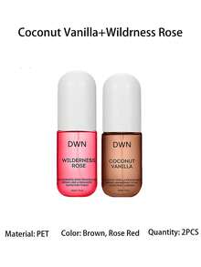 1 Bottle 50ml Fragrance Spray, Indoor & Outdoor Air Freshener, Long-Lasting Summer Scent With Sweet Blend Of Vanilla, Coconut And Rose. Portable Design, Fashionable Air Freshener Spray Suitable For Clothes, Closets, Indoor, Outdoor, Home, Bathroom, Living Room, Office, Car, Hotel, Wedding, Birthday, Christmas And More, Coconut Vanilla Scent. - Multicolor - View 11