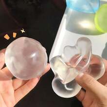 Juguete de apretar redondo de 6cm de malta, pelota de apretar de aceite de coco de rebote lento azul hecha a mano, adecuada para regalos de vacaciones, regalos divertidos y lindos, regalos de cumpleaños, regalos de Pascua, regalos de Halloween, regalos de Navidad, recuerdos de fiesta - Unitalla - Ver 9
