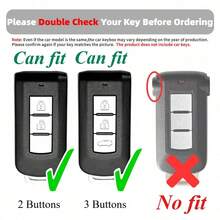 1 Pc TPU Car Smart Key Protection Cover Suitable For Outlander Lancer Mirage Accessories - A - View 4