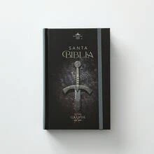 RVR60 Bible, Hand Size, Large Print, Hardcover With Elastic Closure: Sword - Single Book - View 11