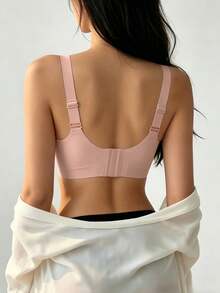 3件組女款小胸罩杯聚攏提拉側乳收緊防下垂無縫可調節無鋼圈內衣 - 彩色 - 查看 2