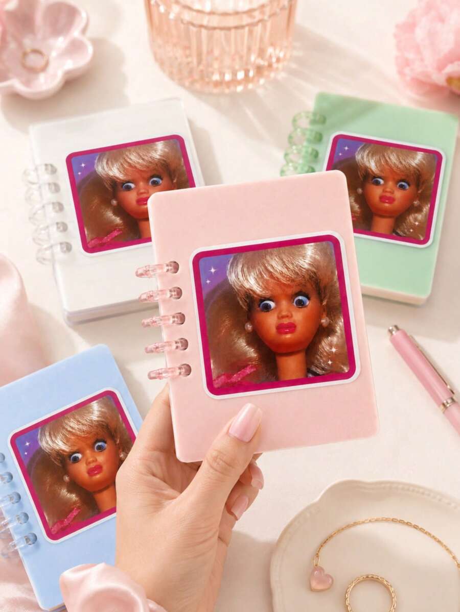 1pc Mini Planner Notebook, Simple Pocket Size Lined Notepad, Suitable For Daily Writing, Quick Notes, Gifts And Office Desk Use, Write Anytime, Back To School Stationery Office Supplies, Gift For Friends, Sticky Notes Desk Accessories Home Decor Bride Stuff Wedding Items - Pocket Size - View 1