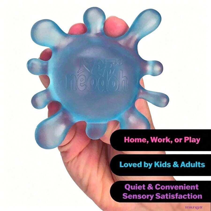 2026 Bestselling Virus Squeeze Toy With Water Flower Shape, Funny Slow Rebound Soft Non-Sticky Portable Stress Relief Squeeze Toy - Party Favor - Interesting - Creative Gift - Birthday Gift - Gift - Valentine's Day Gift - Children's Day Gift - Easter Gift - Perfect Gift - Halloween Gift - Stress Relief Tool - Squishy - Multicolor - View 1