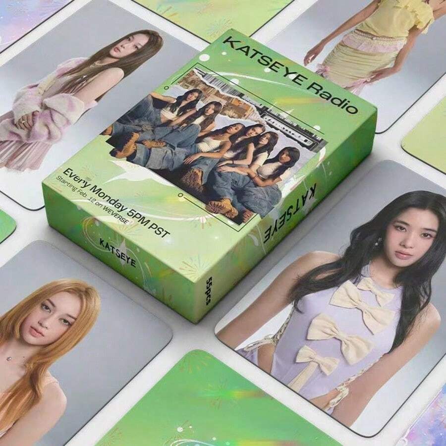 55張 KATSEYE BEAUTIFUL K-Pop 女團 LOMO 小卡,適合裝飾相簿或房間照片牆,節日禮物,名人全息卡,派對用品,名人卡收藏,萬聖節與聖誕禮物,盒裝高畫質名人照片卡,收藏品,小禮物,Katseye 應援棒,Straykid,小卡,K Pop,Katseye 照片卡 - 卡片 - 查看 1