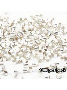 500/1000/2000pcs 2mm Spacer Beads - Durable And Versatile, Suitable For DIY Necklace And Bracelet Jewelry Making, Convenient Handmade Experience - Positioning Beads - View 14