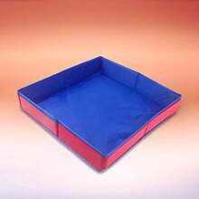Foldable PVC Oxford Cloth Sandbox - Portable Outdoor Game Beach Sandbox Toy - Multicolor - View 2