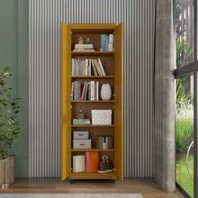 Clean Multipurpose Cabinet With 4 Doors And 6 Shelves, Organizer For Laundry Room, Bedroom, And Kitchen. - 卡其色 - 查看 3