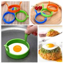 1/3/5pcs Silicone Pancake Egg Rings Molds Creative Kitchen Tools - 3 pcs - View 10