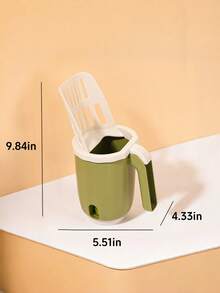 1Pc All-In-One Cat Litter Scoop With Waste Storage Bin, Large Capacity Odor Proof Kitty Poop Container, Multifunctional Pet Cleaning Waste Holder For Cat Litter Box - Multicolor - View 3