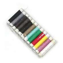 48pcs Colorful Random Sewing Thread Set | Vibrant Durable Polyester Thread, Suitable For Sewing Enthusiasts And Beginners | 402 Multi-Purpose Thread | Perfect For Hand Sewing, Machine And DIY Crafts - Set A - View 5