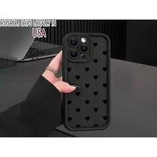 Funda para teléfono: Gao Zhu negra con patrón creativo, compatible con iPhone 11, 12, 13, 14, 15, 16, 15 Pro, 15 Plus, 15 Pro Max, 7 Plus, 8 Plus, X, XS, Max, XR, 11 Pro, 12 - Multicolor - Ver 5