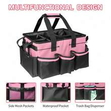 Large Capacity Outdoor Storage Bag, Camping Storage Bag, Cleaning Tool Storage Bag, Multifunctional Storage Bag With Crossbody And Hand-Carry Portability, Cleaning Tool Waist Bag, Outdoor Tool Bag, Outdoor Storage Bag, Multifunctional Storage Bag, Sports Storage Bag, Indoor Storage Bag, Home Storage Bag, Clothes Storage, Shoes Storage, Outdoor Miscellaneous Storage - Multicolor - View 5